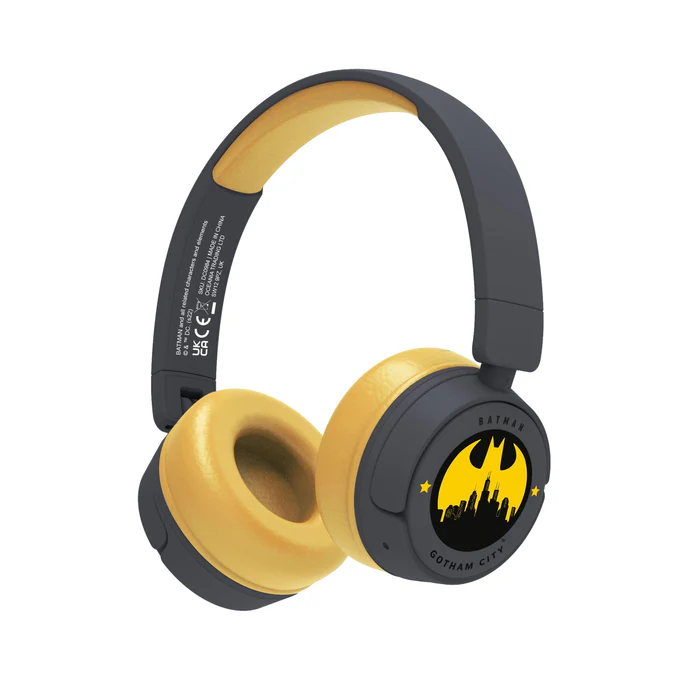 OTL - BATMAN GOTHAM CITY KIDS BT HEADPHONES