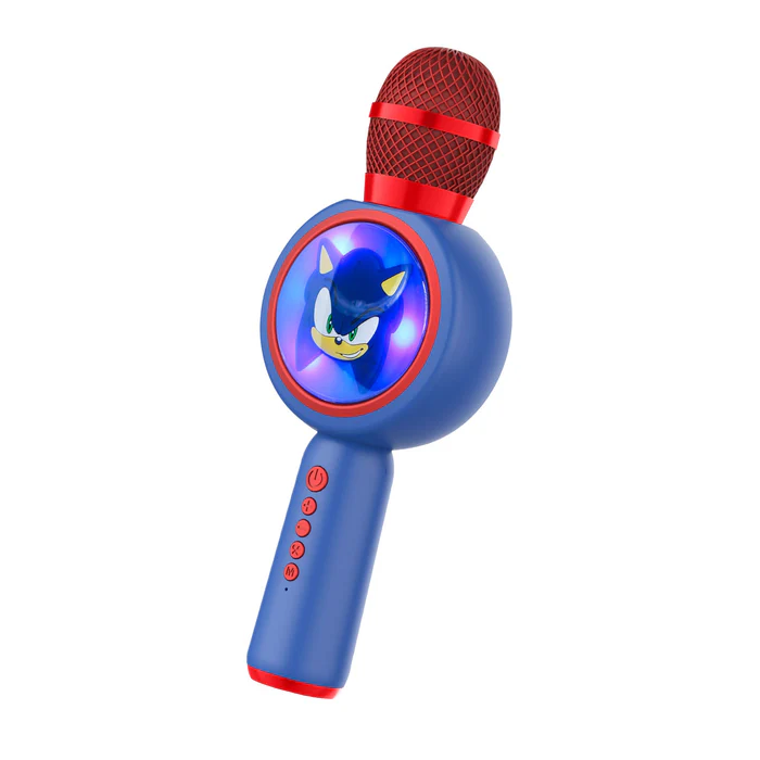 OTL - NEW SONIC THE HEDGEHOG KARAOKE MICROPHONE & SPEAKER