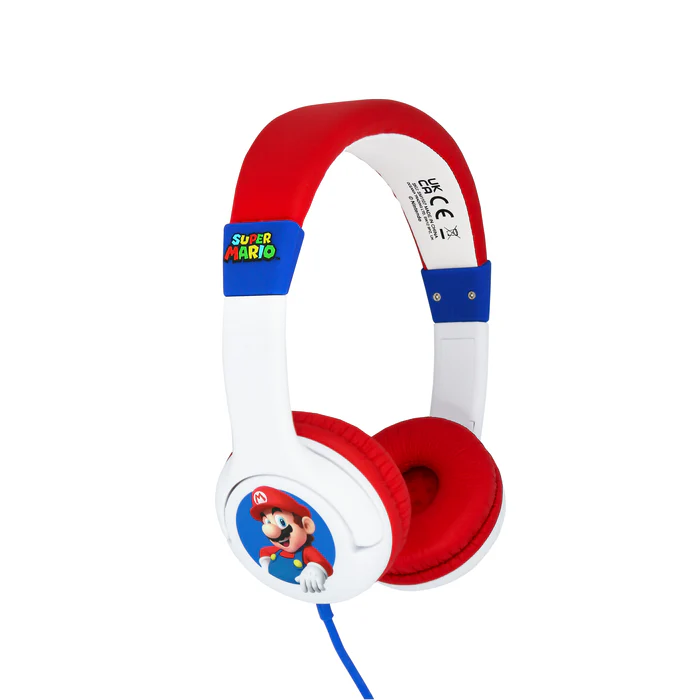 OTL - SUPER MARIO WHITE CHILDRENS HEADPHONES